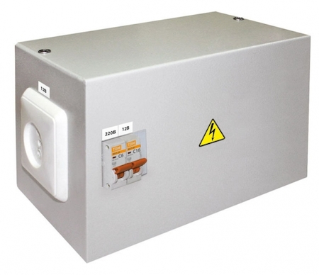 TDM ELECTRIC SQ1601-0001 Ящик с трансформатором понижающим ЯТП-0,25 220/12-2авт. TDM